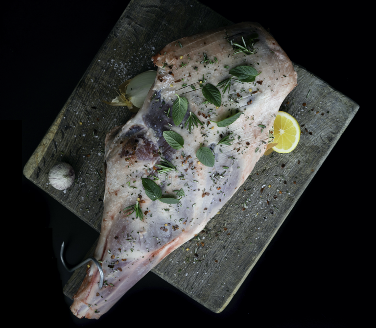 Prime Range lamb leg